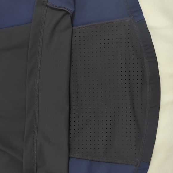 ATHLETA Bonaire Zipfront Tankini, Color Blue/Black Size M - Picture 9 of 16